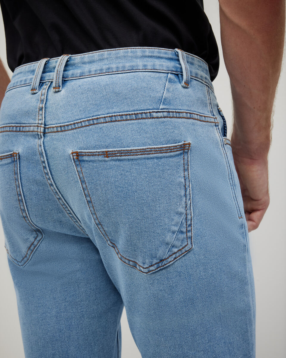 Better Denim Straight Leg Jeans, Light Indigo, hi-res